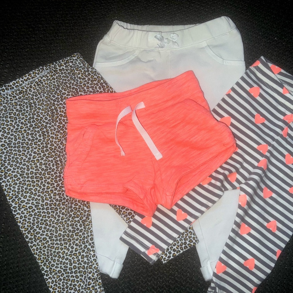 Baby Leggings, Sweats & Shorts- 12 months